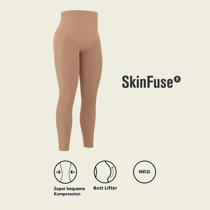 Leonisa Nahtlose Shapewear Hohe Taille Butt Lifting Capri oder Shaper Shorts Oberschenkel Slimmer Gi