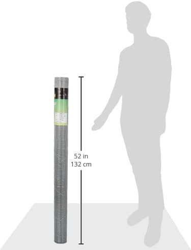 Blinky 66710 Kaninchendraht/Maschendraht, verzinkt, 6,3 x 6 x 3 mm, Drahtschnur: 0,55, 5 m, 100 cm