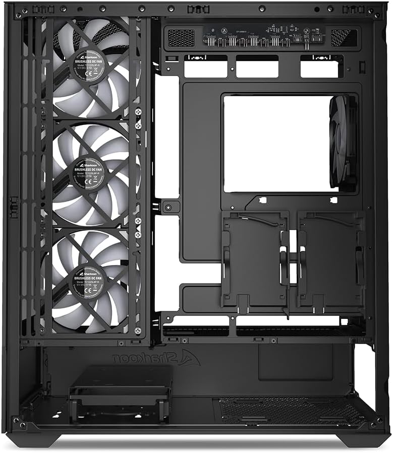 Sharkoon AK6 RGB PC Gehäuse, ATX, Schwarz