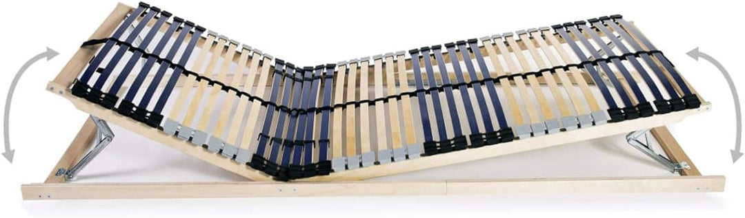 Tidyard Lattenroste 2 STK. mit 42 Latten Rolllattenrost Lattenrost Bettrost Rollroste Holzlatten Lat