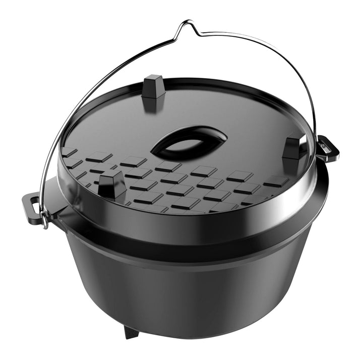tepro Grillzubehör Guss-Dutch Oven L, Füllmenge: ca. 12 Liter large, large