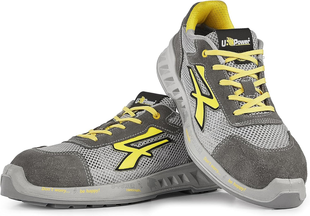 U-Power RED Leve Tony, Sicherheitsschuhe, leichte, durchtrittsichere Unisex-Turnschuhe, Bastsohle, I