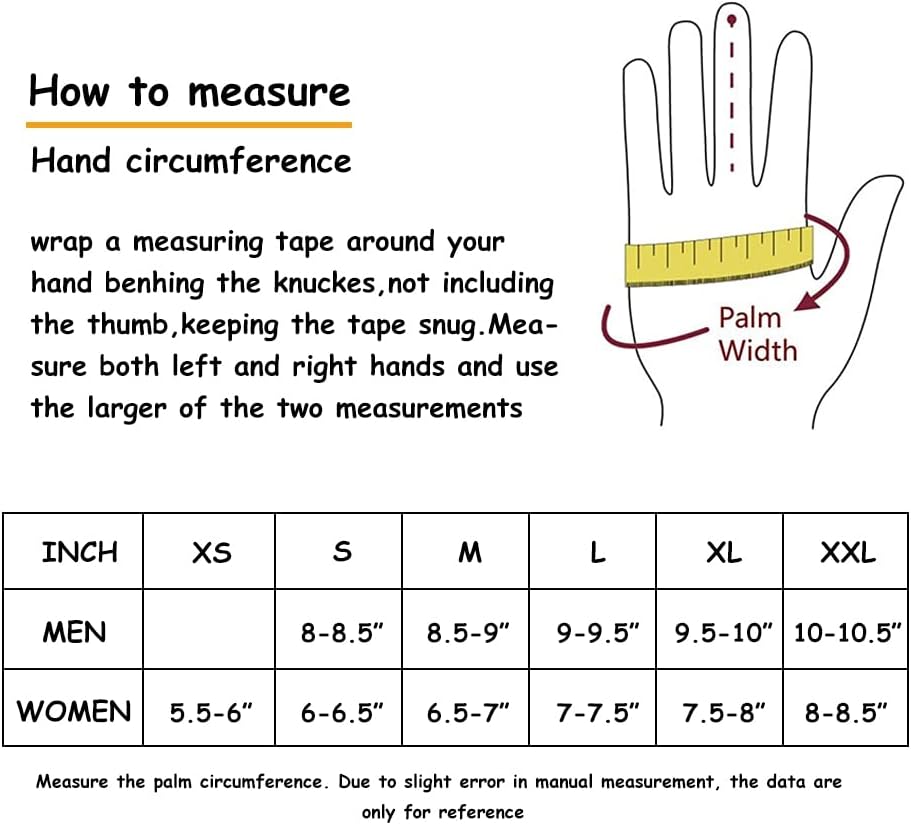 MGGMOKAY Damen Lederhandschuhe Kaschmir gefüttert XXL Schwarz, XXL Schwarz