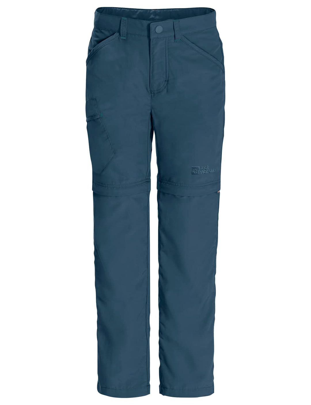 Jack Wolfskin Unisex Kinder Outdoorhose Safari Zip Off Pants K 92 Dark Sea, 92 Dark Sea