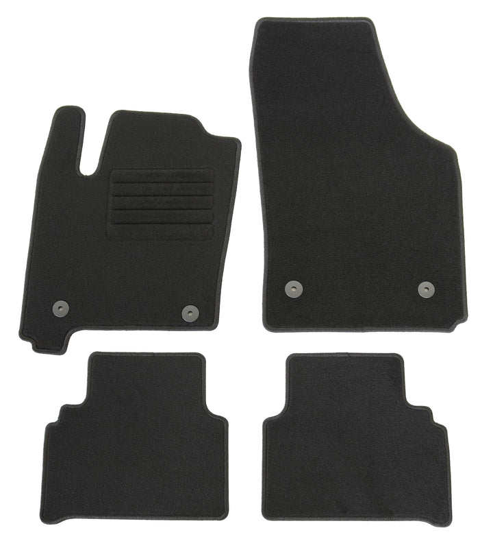 AD Tuning HG10789 Fussmatten Set (4-teilig) Autoteppiche mit 100% Passform