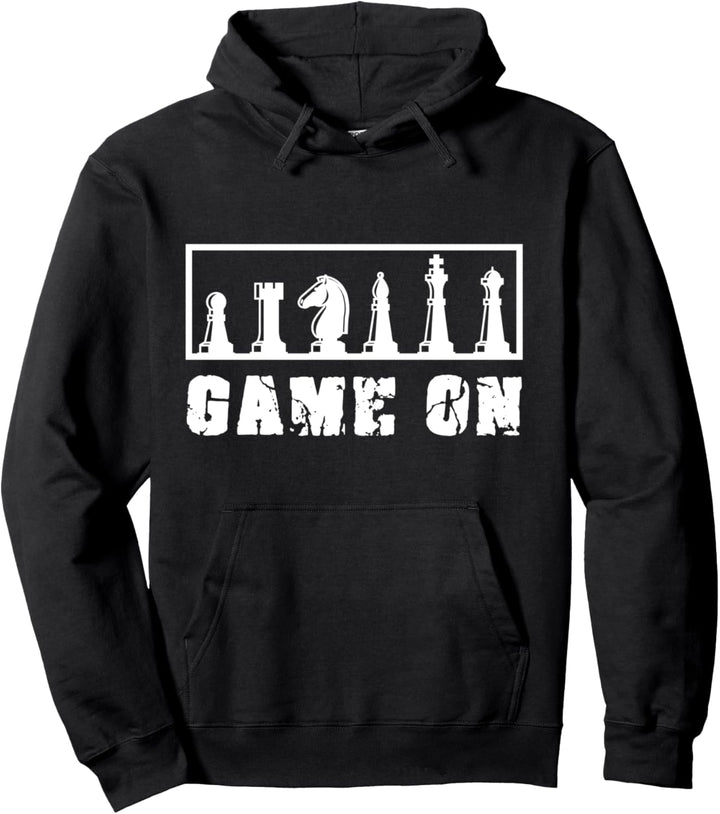 Schachspiel Schach Schachmatt Schachbrett Schachspieler Pullover Hoodie
