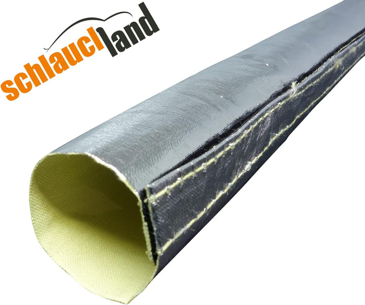 5m Alu-Kevlar Klett Hitzeschutzschlauch ID-Ø 160mm Klettverschluss | VIELE LÄNGEN &amp; GRÖSSEN 10-210mm