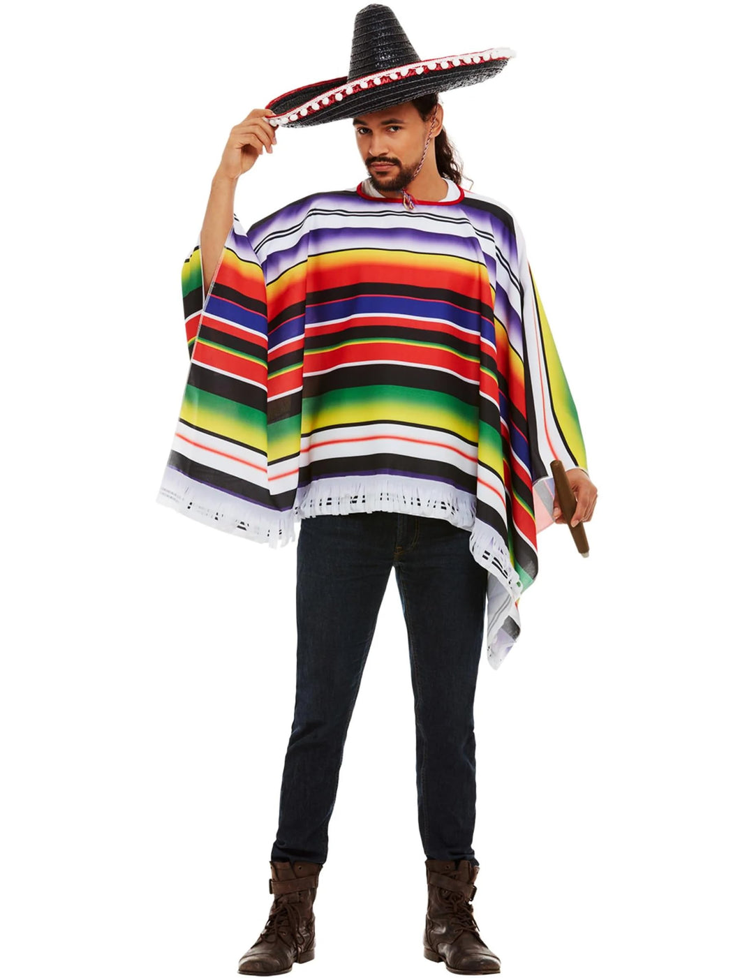 KULTFAKTOR GmbH Mexikanischer Poncho M, M