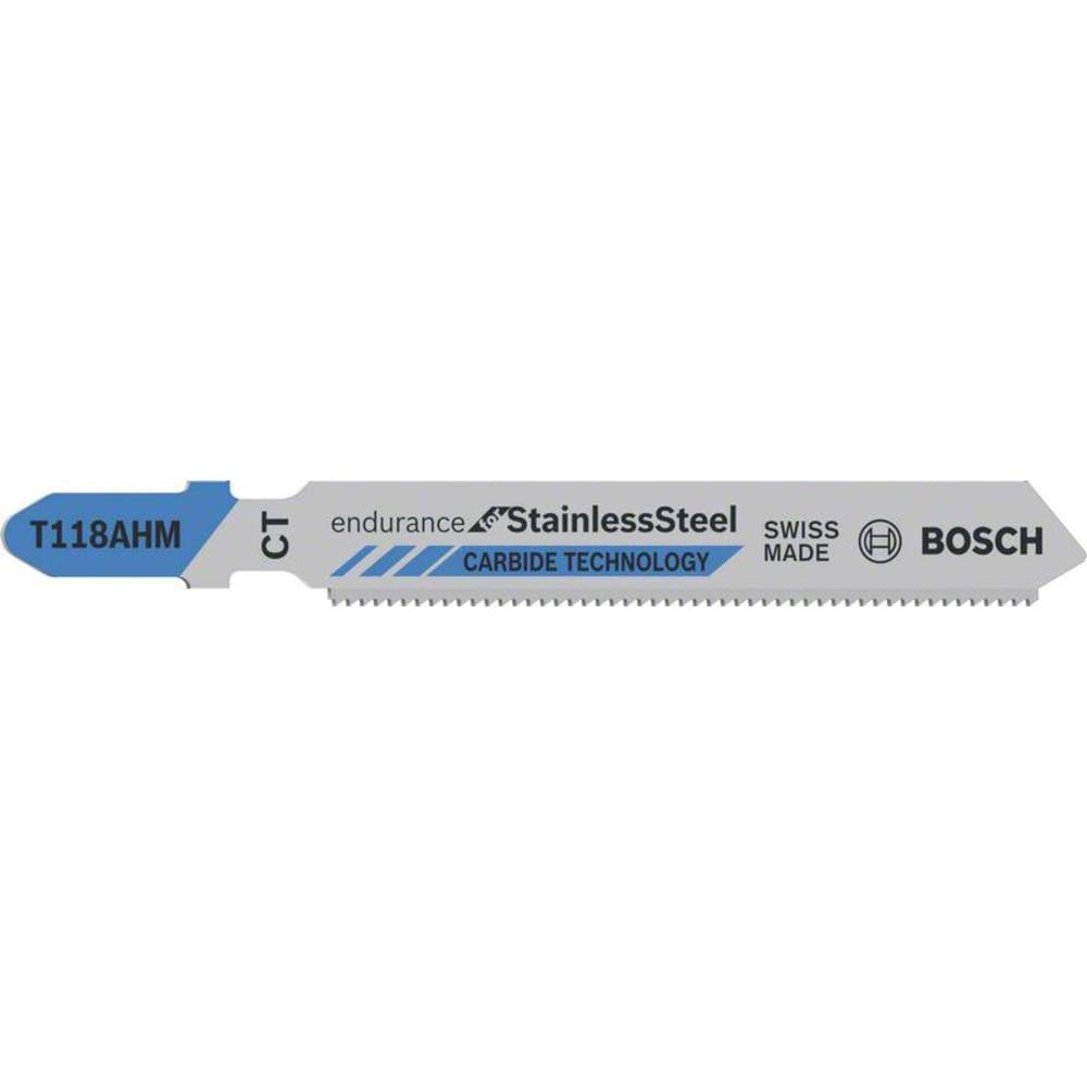 Bosch Professional Pro Stichsägeblatt Special for Inox zum Sägen in rostfreien Stahl (T 118 AHM) 3 S
