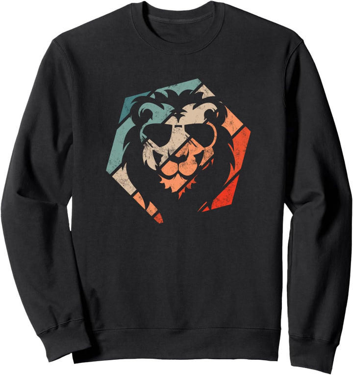Löwe Retro Style Vintage Sweatshirt