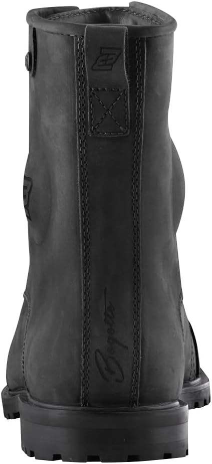 Bogotto Nashville Motorrad Stiefel 45 EU Schwarz, 45 EU Schwarz