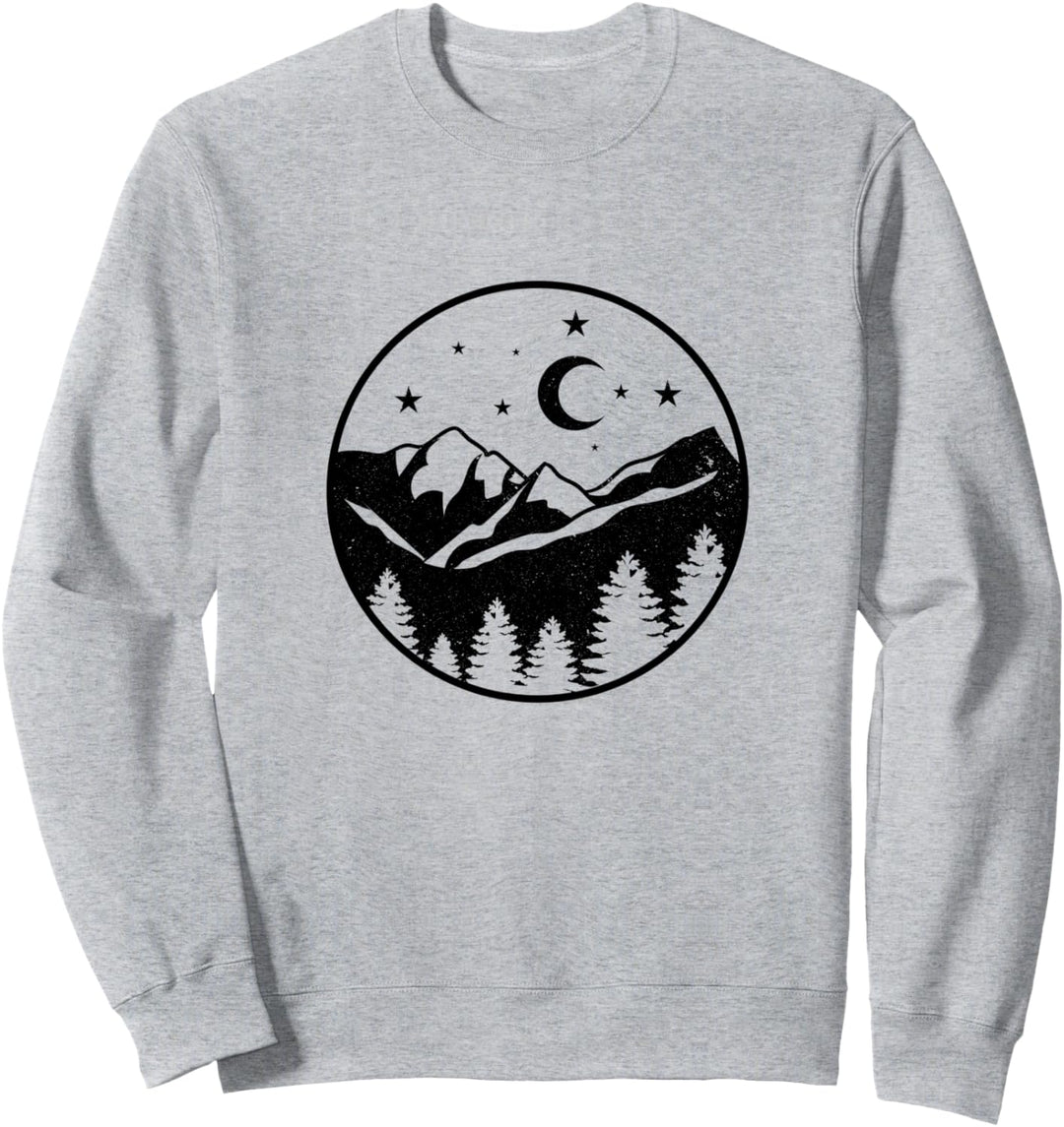 Bergwandern Natur Urlaub Camping Sweatshirt