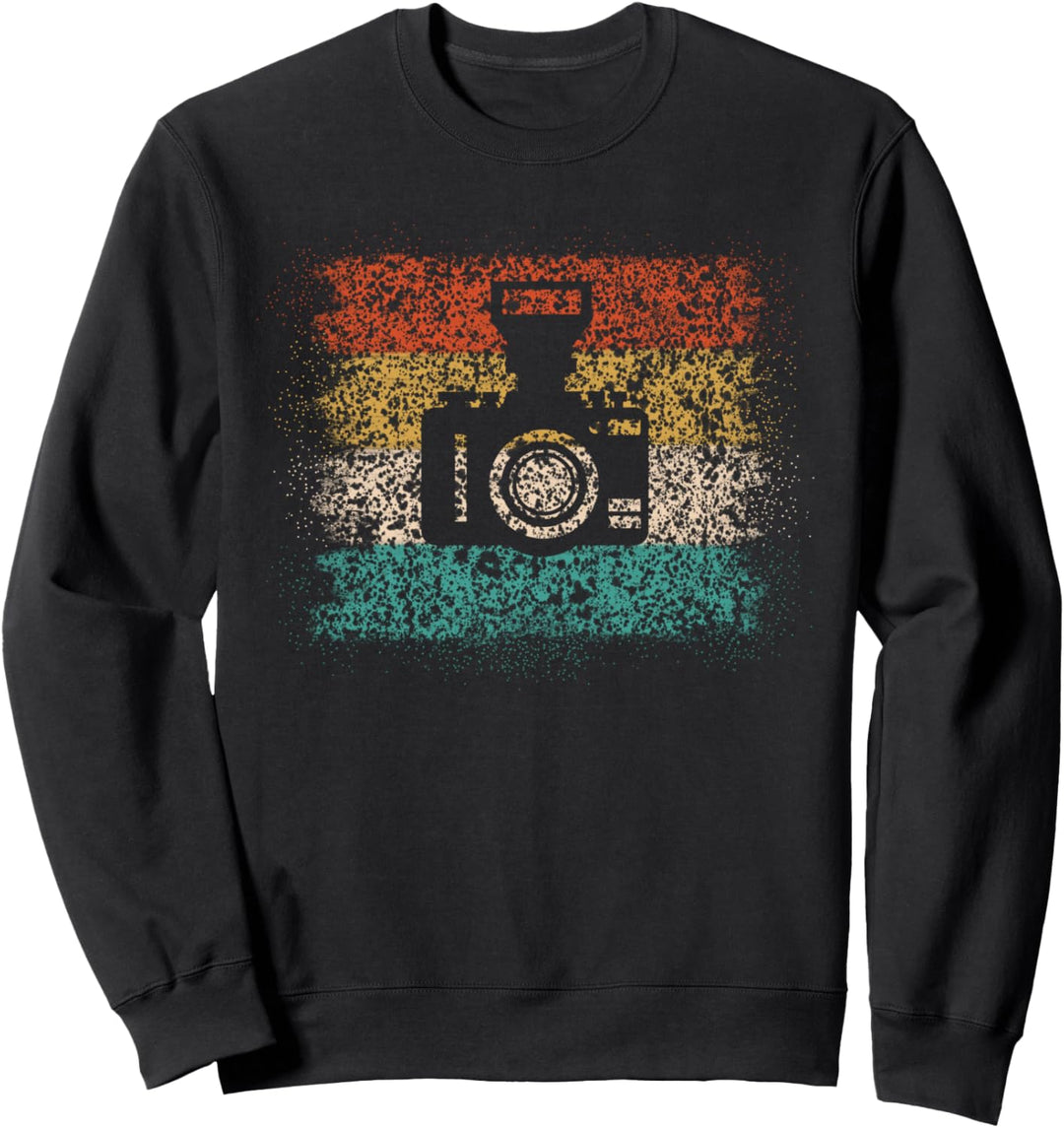 Streifen im Vintage-Stil Sweatshirt