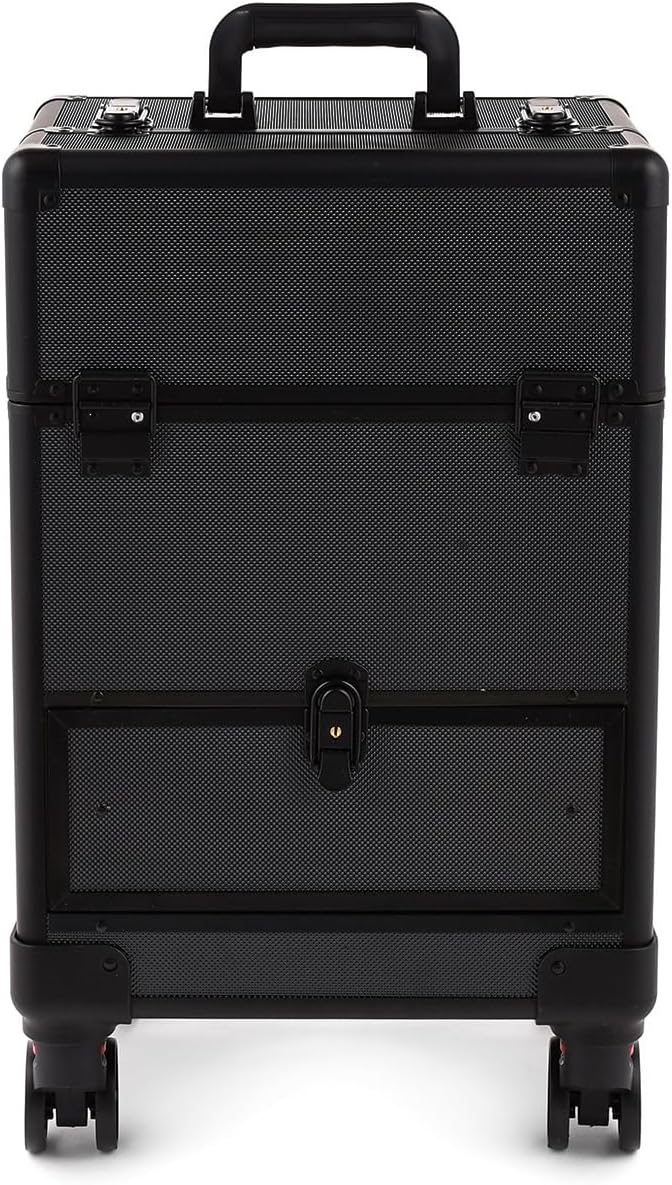 Kosmetikkoffer Schminkkoffer Beauty Make-up Case Multikoffer professioneller Make-up Rollkoffer Orga