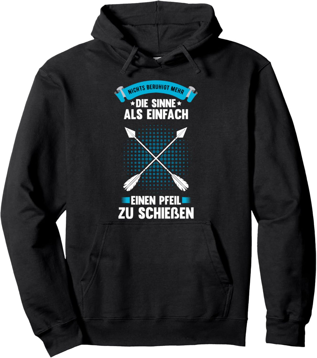 Motive Geschenk-Idee für Bogenschützen I Pfeil und Bogen Pullover Hoodie