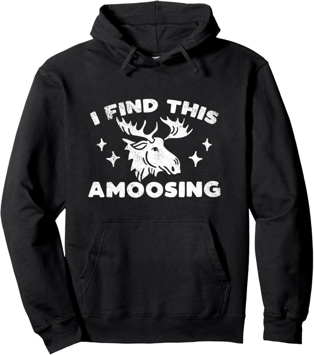 Elch Norwegen Skandinavien Wildnis Wildtier - Elch Pullover Hoodie