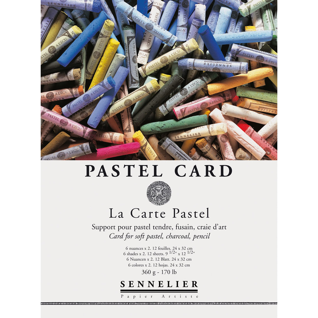 SENNELIER 10-136750 La Carte Pastellblock, Papier, multi, 9" x 12", 9" x 12"