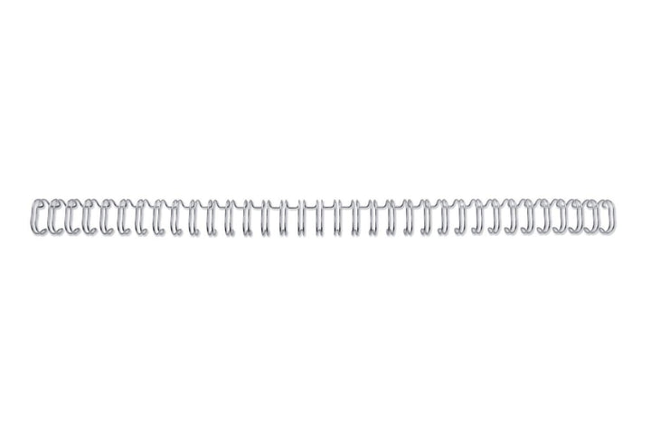 WireBind Drahtbinderücken, 100 Stück, 11mm, silber silber 11mm, silber 11mm