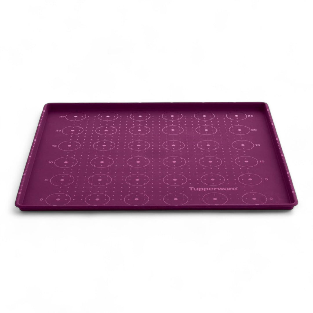 TUPPERWARE Backen Silikon Backunterlage lila Dauer-Backunterlage Teig Easyplus