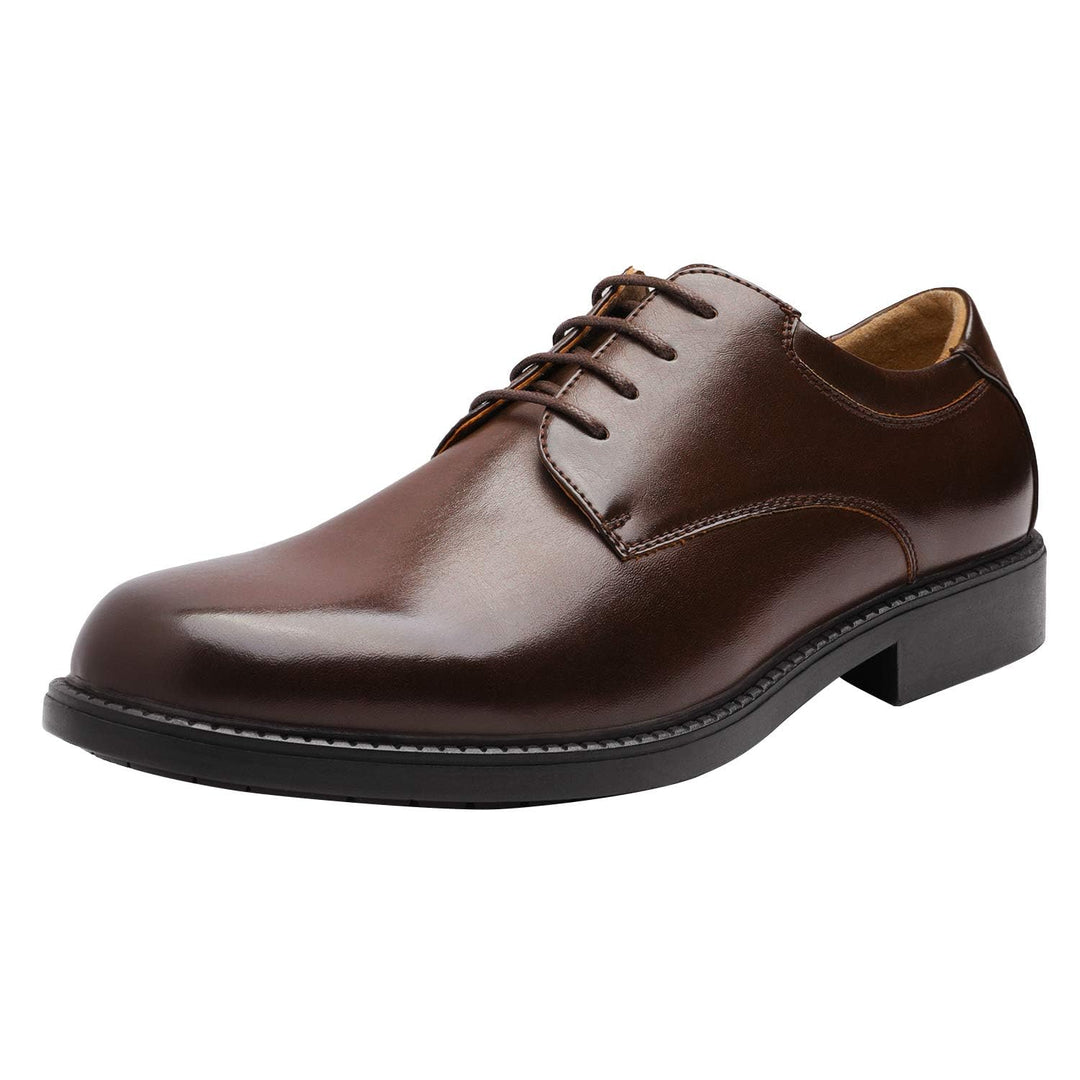 Bruno Marc Herren Business Schuhe Derby Schnürhalbschuhe Anzugschuhe, 39.5 EU Dunkelbraun