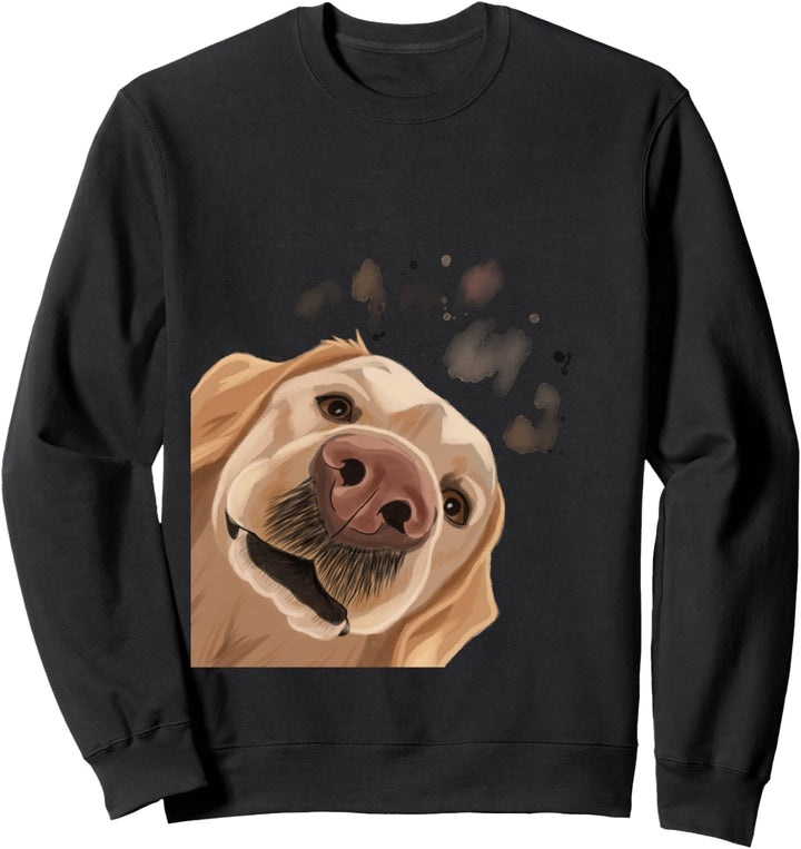 Neugieriger Hund Hovawart Sweatshirt