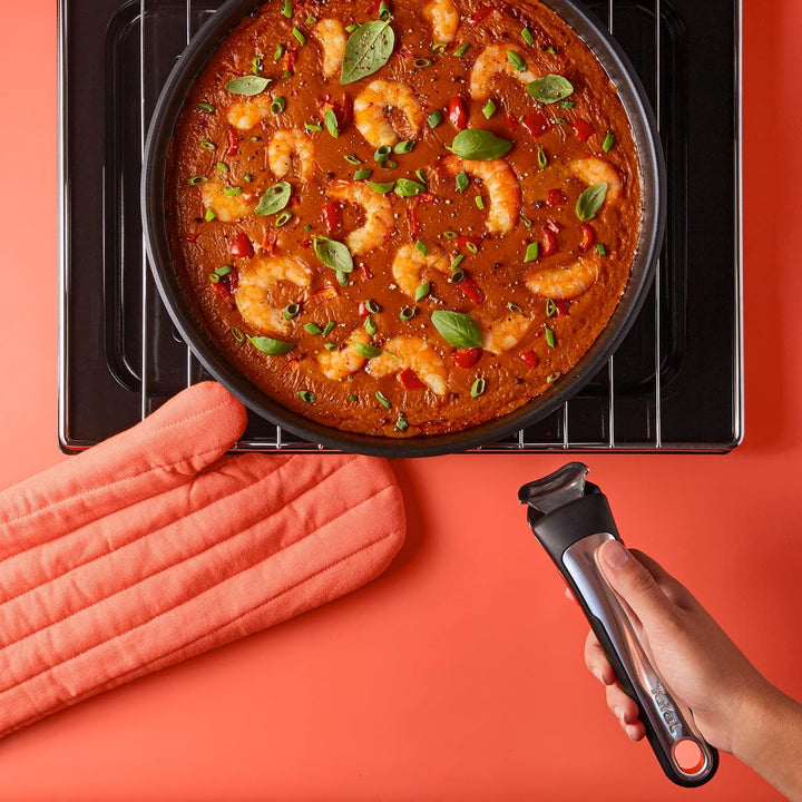 Tefal Ingenio Preference L8982804 Stieltopf, 16 cm, stapelbar, Edelstahl, Induktion, Vielseitigkeit,