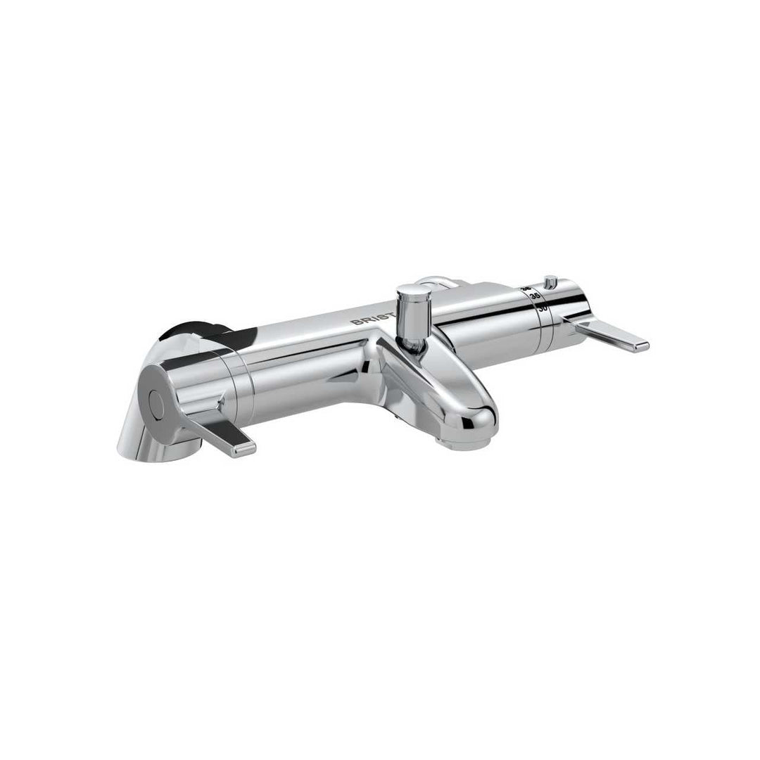 Bristan DUL3 THBSM C Du Lever TMV2 Duscharmatur, thermostatisch Badarmatur, chrome Einzelbett, Einze