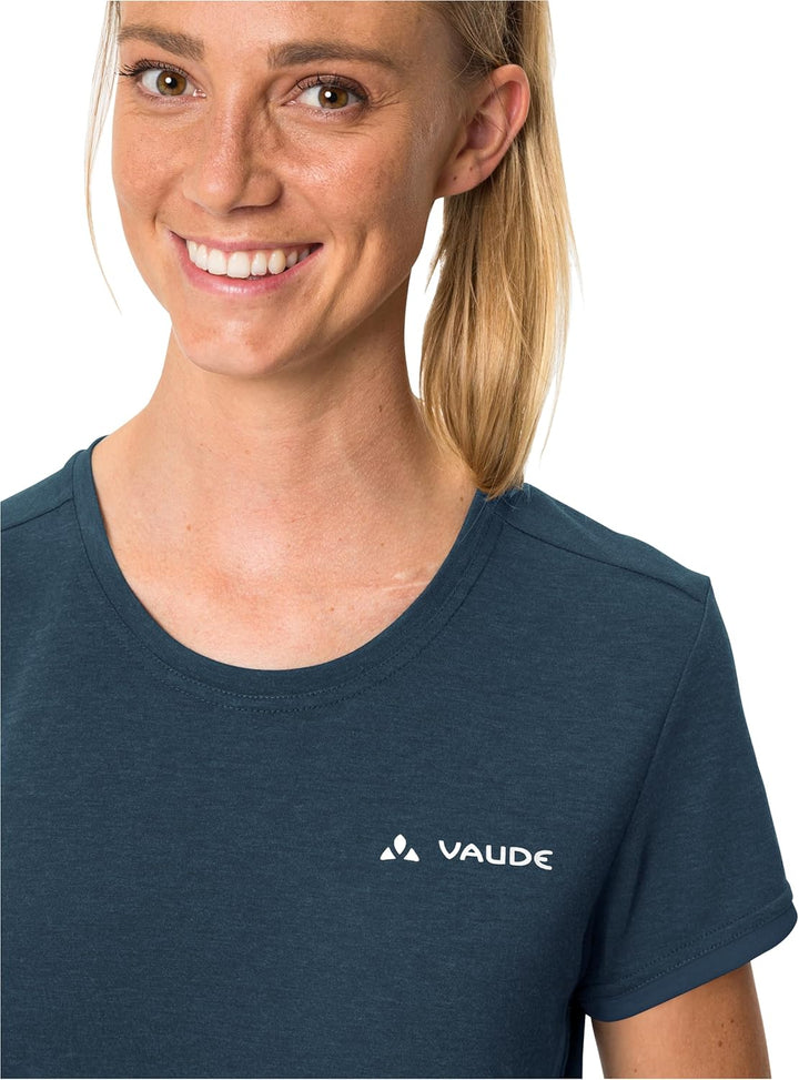 VAUDE Women's Sveit Shirt - T-Shirt Damen Black/Black 36, Black/Black 36