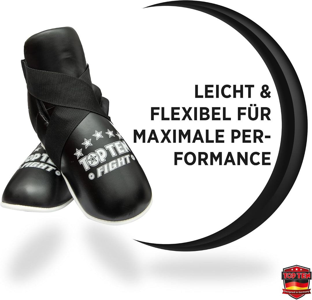 TopTen Fussschutz „Fight“ Schwarz M, Schwarz M