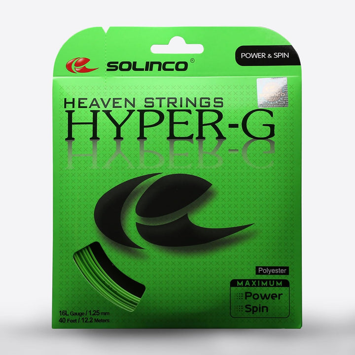 Solinco Hyper-G 200M Grün Tennis Saitenrolle 200m Monofil Grün 1,20, 1,20