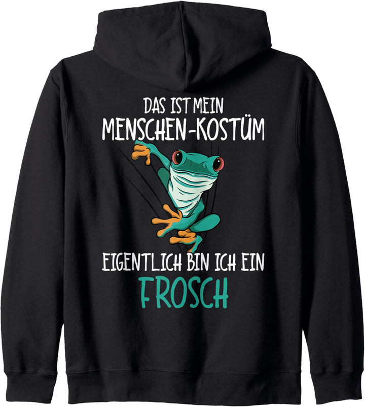 Frosch Kostüm, Karneval & Fasching, Menschen Kostüm Kapuzenjacke