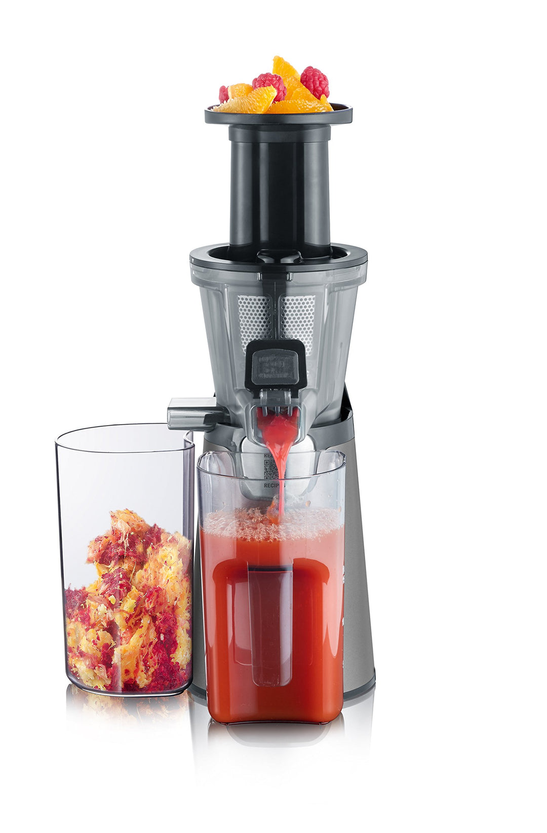 Severin Slow Juicer ES 3571 – Entsafter für Saft, Sorbet, Eis, Marmelade uvm. – elektrische Saftpres