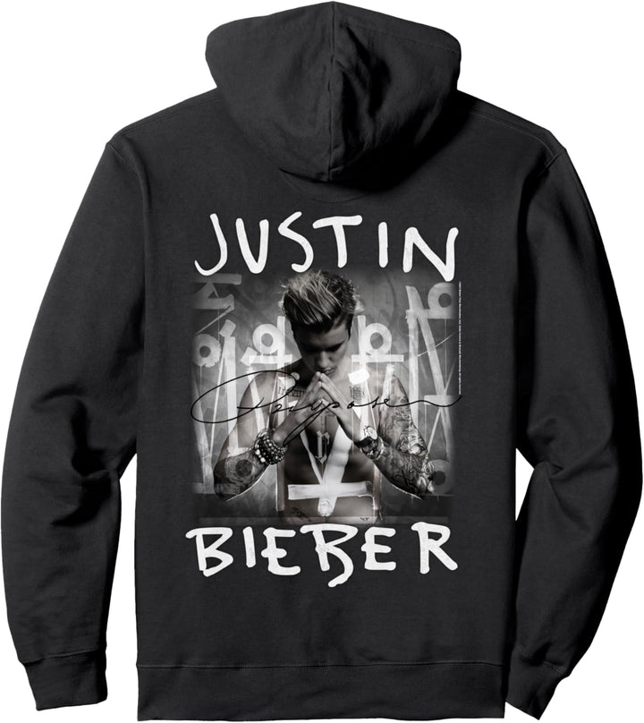 Justin Bieber Purpose Album Cover by Rock Off Pullover Hoodie