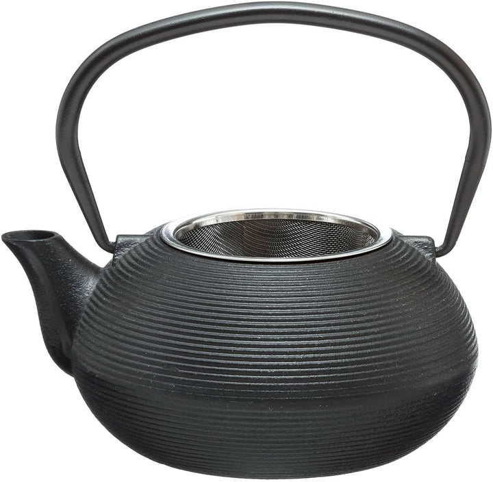 SECRET DE GOURMET Teekanne Gusseisen 600 ml (16 x 14 x 9 cm) (Grau), Grau