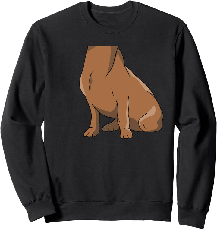 Dachshund Costume Dog Funny Animal Cosplay Doxie Pet Lover Sweatshirt