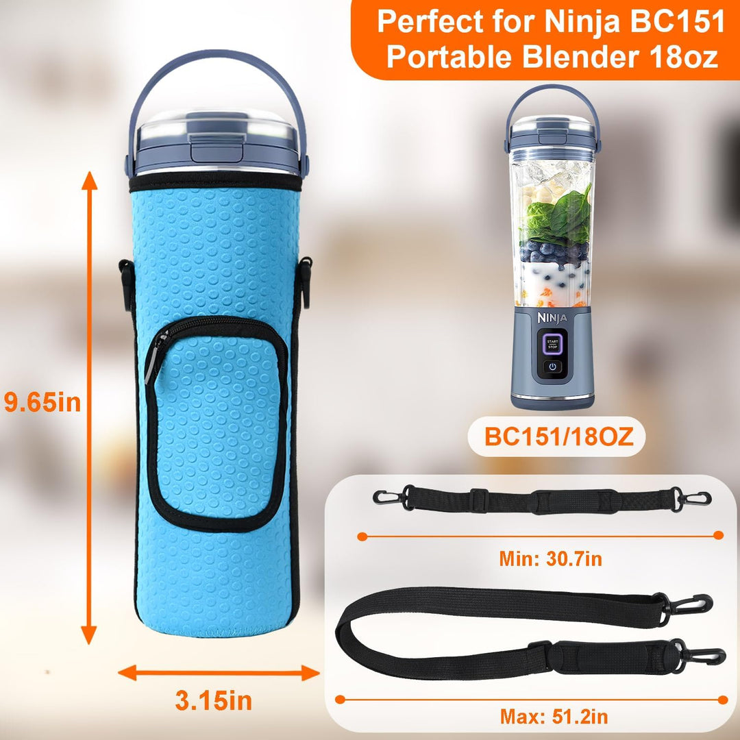 Aufbewahrungstasche für Ninja Tragbarer Mixer, Staubschutzhülle mit verstellbarer Schulter für Ninja