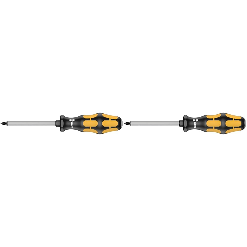 Wera 917 SPH Kreuzschlitz-Schraubendreher, PH 2 x 100 mm, 05017010001 (Packung mit 2) PH 2 x 100 mm