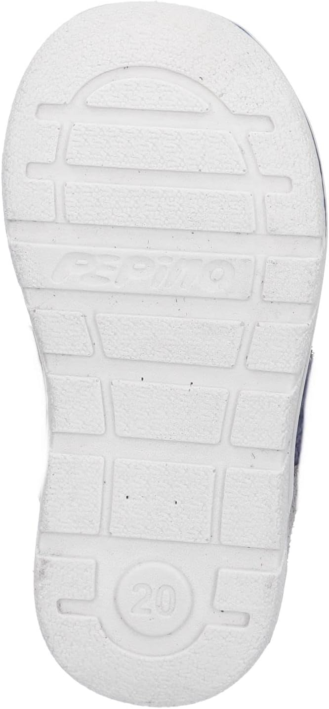 PEPINO Ricosta Mädchen und Jungen Kletthalbschuhe KASPI,Halbschuhe,WMS:Mittel 25 EU Blau 170, 25 EU