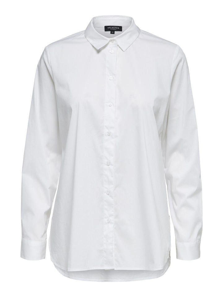 SELECTED FEMME Female Hemd Reissverschluss 36 Bright White, 36 Bright White
