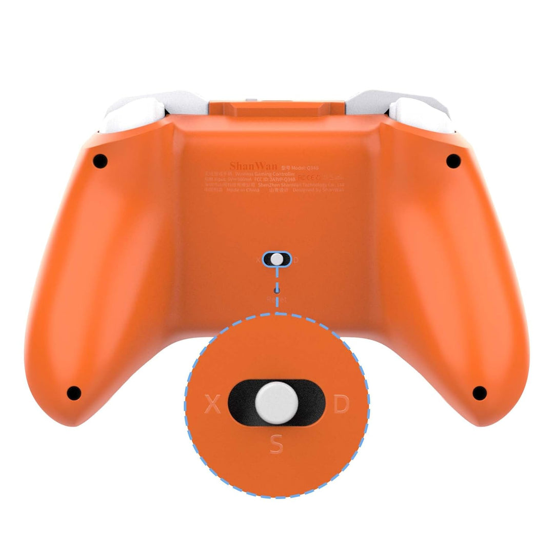 ShanWan Wireless Controller für Windows- PC, Android, iPhone, Android, Switch, Steam, Gamepad 2.4G B