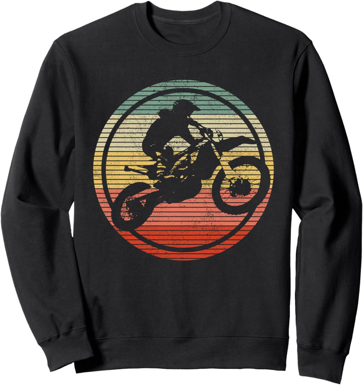 Motocross Vintage Enduro Freestyle Motorrad Geschenk Sweatshirt