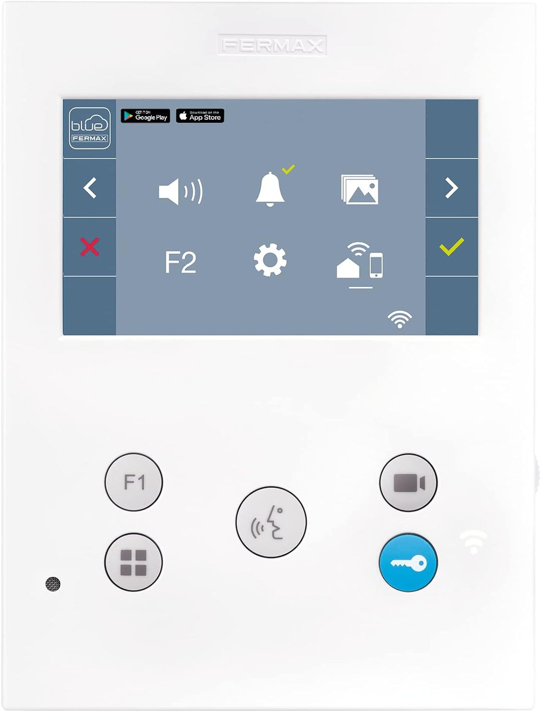 FERMAX Kit City VEO-XS WiFi Duo Plus 1 l Video-Türsprechanlage, weiss