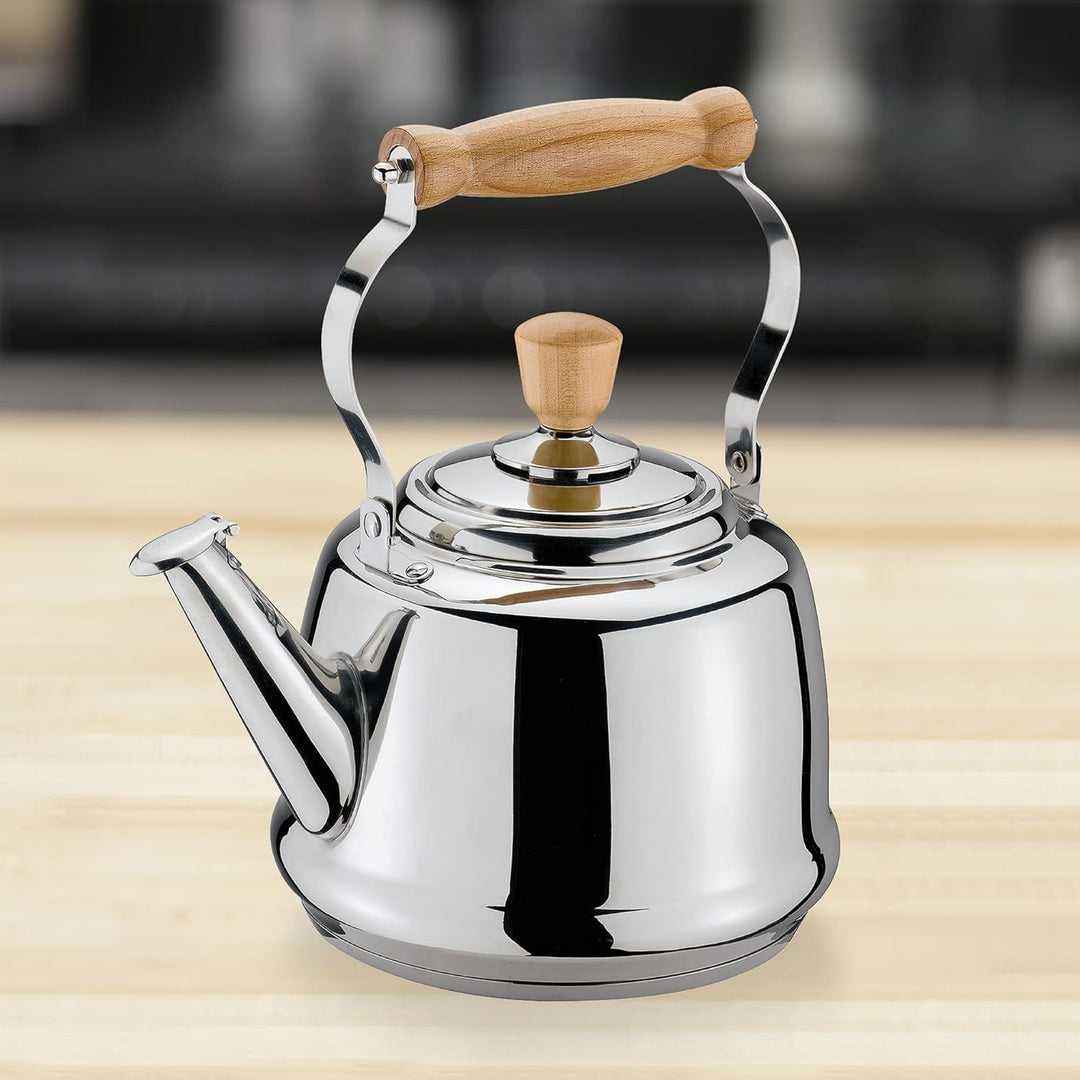 Cilio KP0000430820 Tradition Wasserkessel, 18/8 Edelstahl