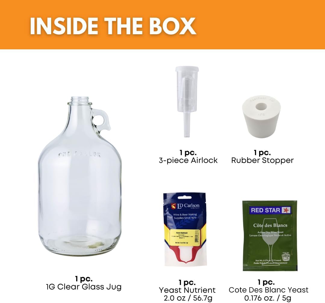 Shepherd Made Mead Making Kit (Mead-Kit), Multicolored