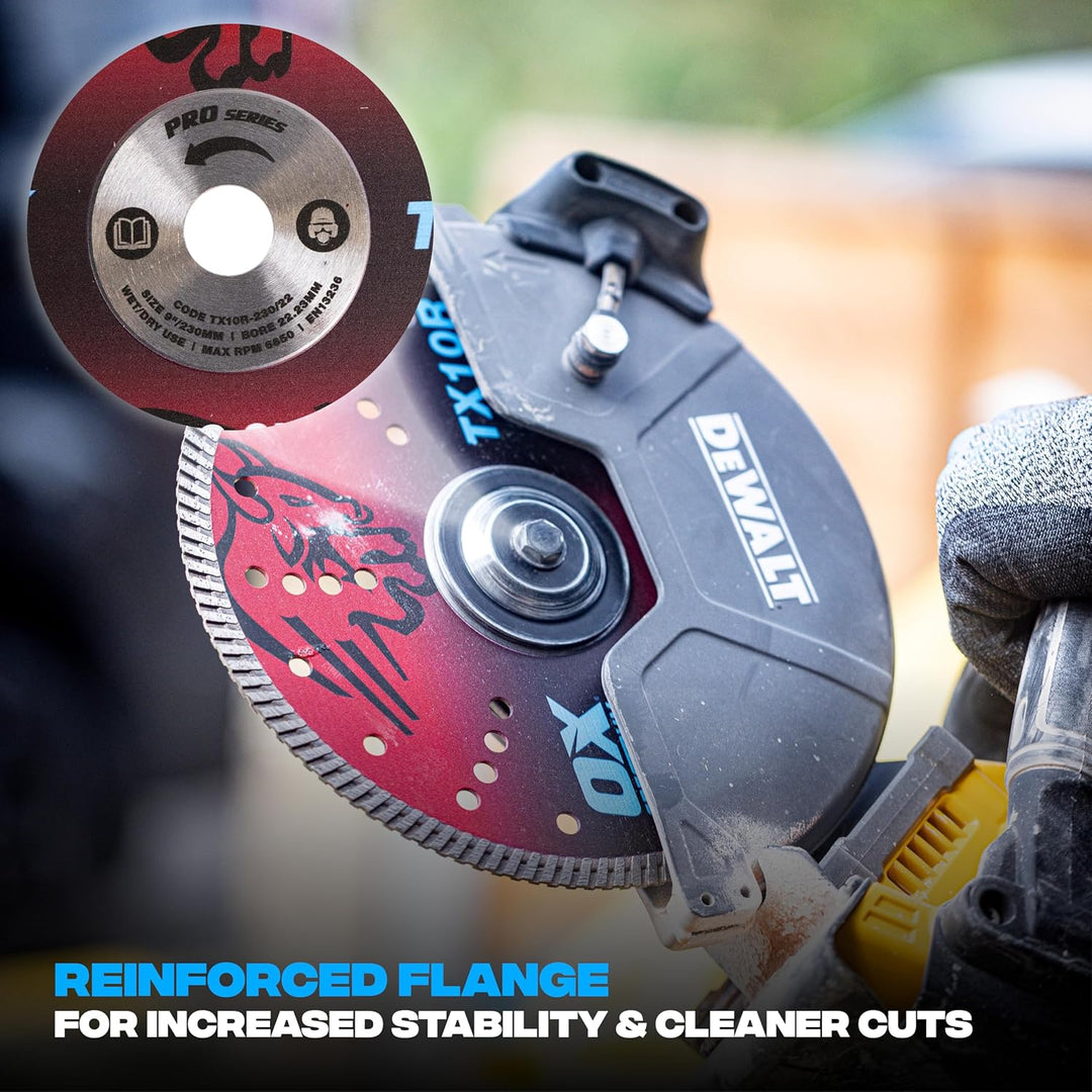 Spectrum Superior Turbo Dia Blade - Multi-Steel - 125/22.23mm, 125/22.23mm