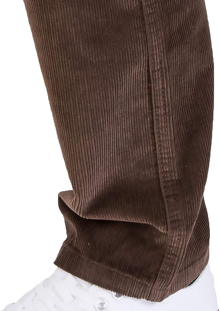 Rock Creek Herren Cord Hose Regular Fit Chino Hose RC-2156 29W / 30L Mocca, 29W / 30L Mocca