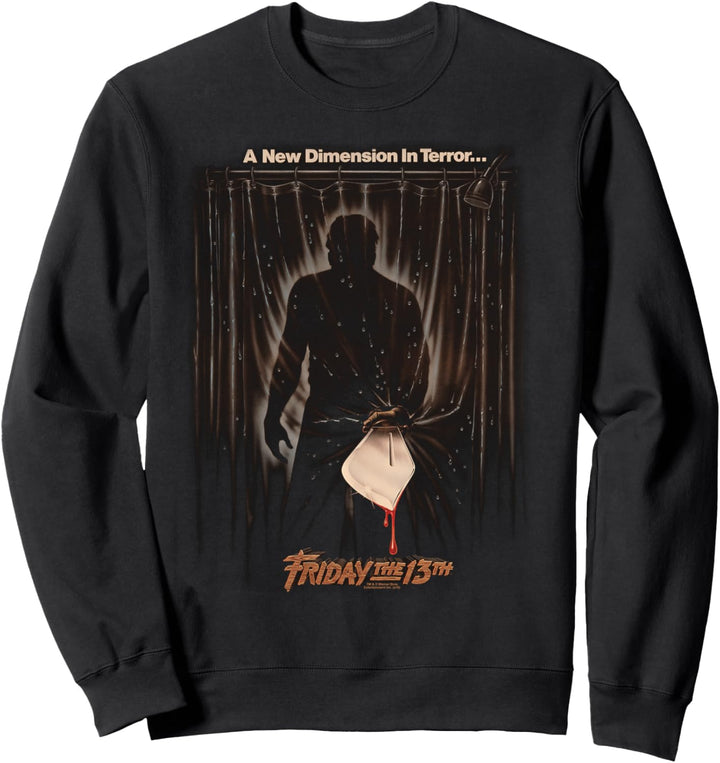 Friday the 13th New Dimension Poster Sweatshirt
