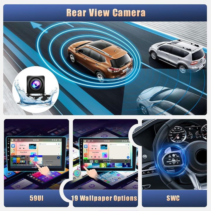 Hikity 8Cores 2+64G Autoradio Navi Für Audi A3 S3 RS3 8P Wireless Carplay Android Auto, Android 15 9