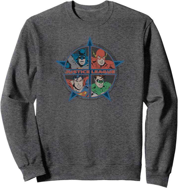 Justice League Four Heroes Sweatshirt