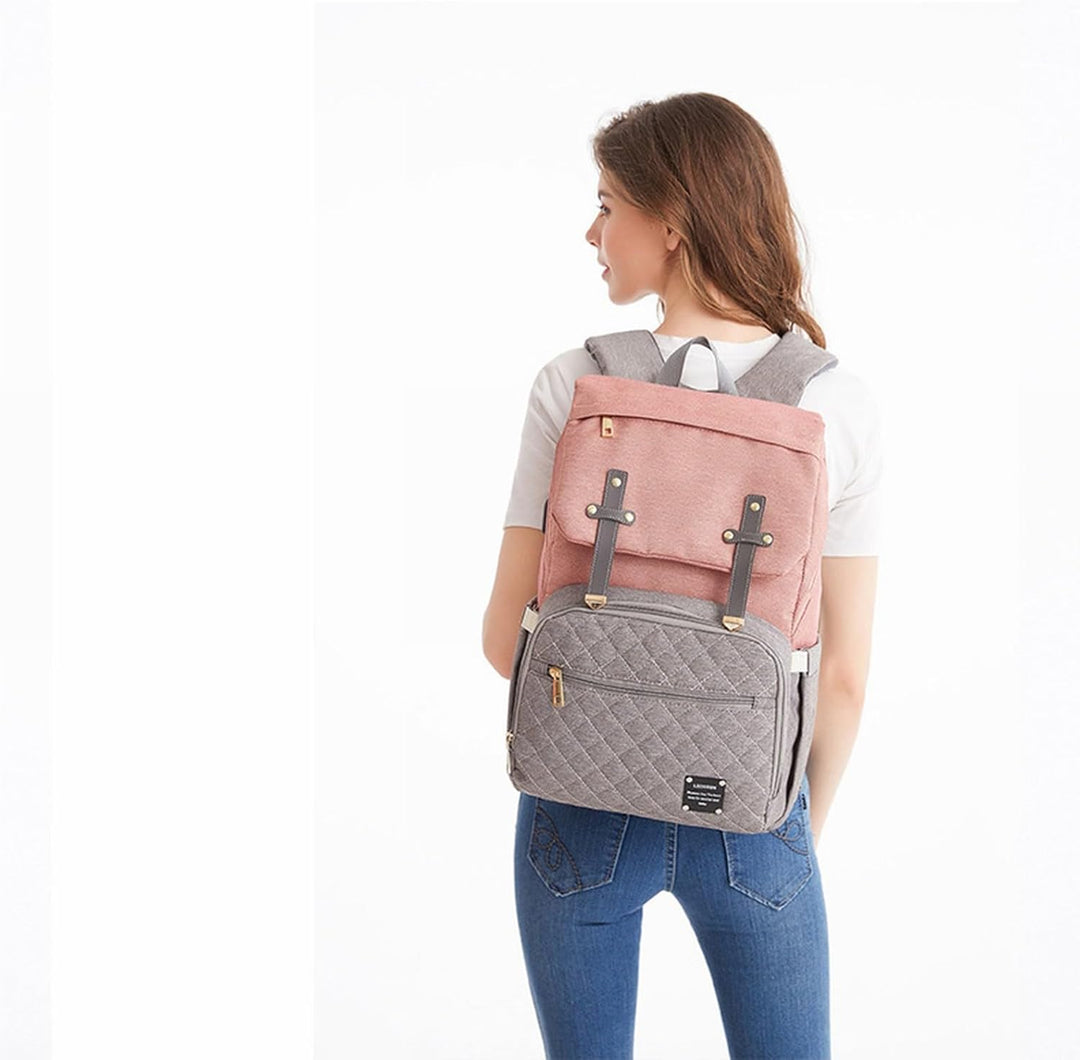 Leichte Muttertasche, multifunktional, grosses Fassungsvermögen, für Schwangere, Wickeltasche Einhei